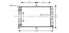 AVA QUALITY COOLING LA2008 Radiator, engine cooling